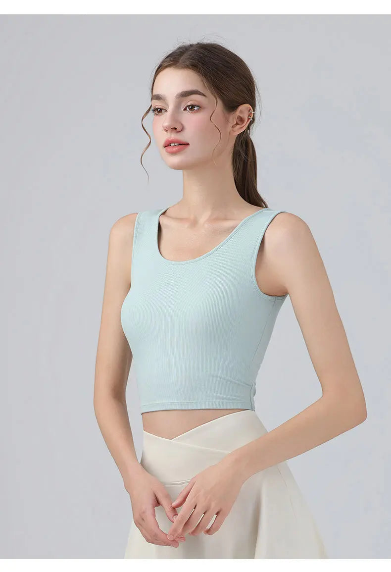 One-piece Women Yoga Backless Tank Top