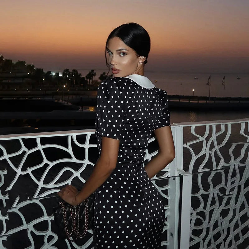 Dot Printed Dresses For Women