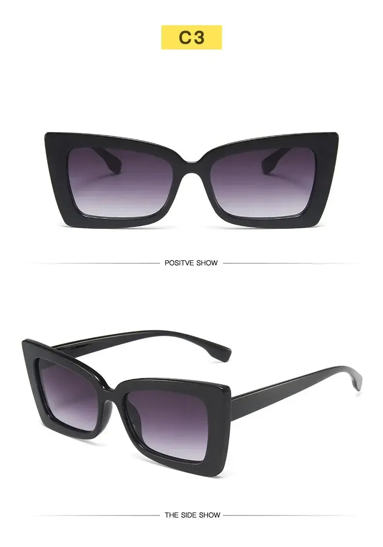 Classic Retro Square Sunglasses Women
