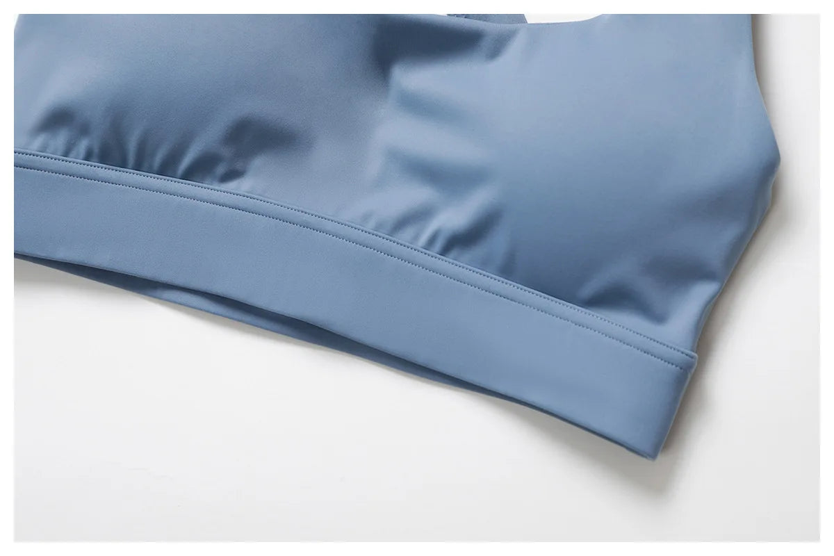 Women Fitness Bra Tights Cross Back Yoga Vest