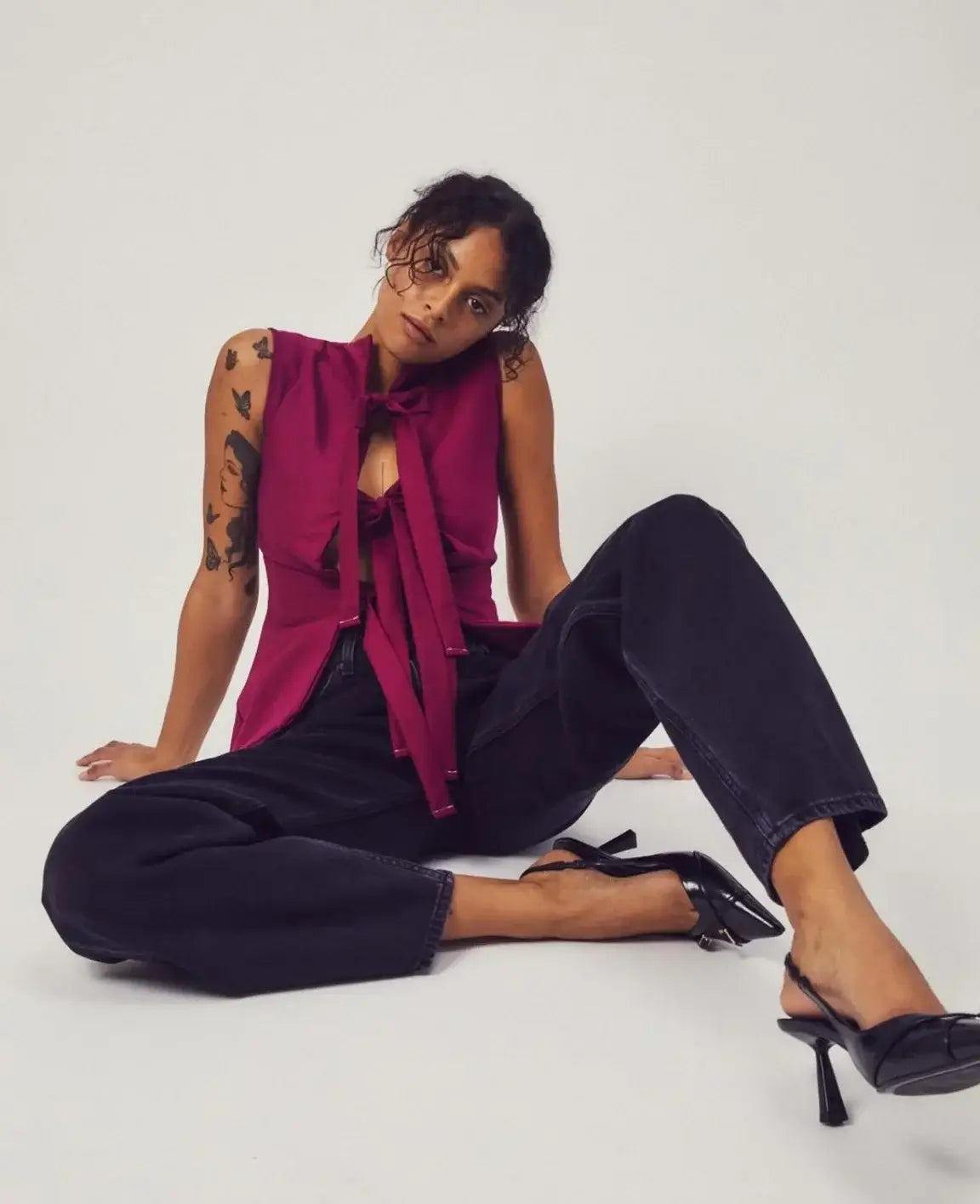 Hollow Bandage Vest Top