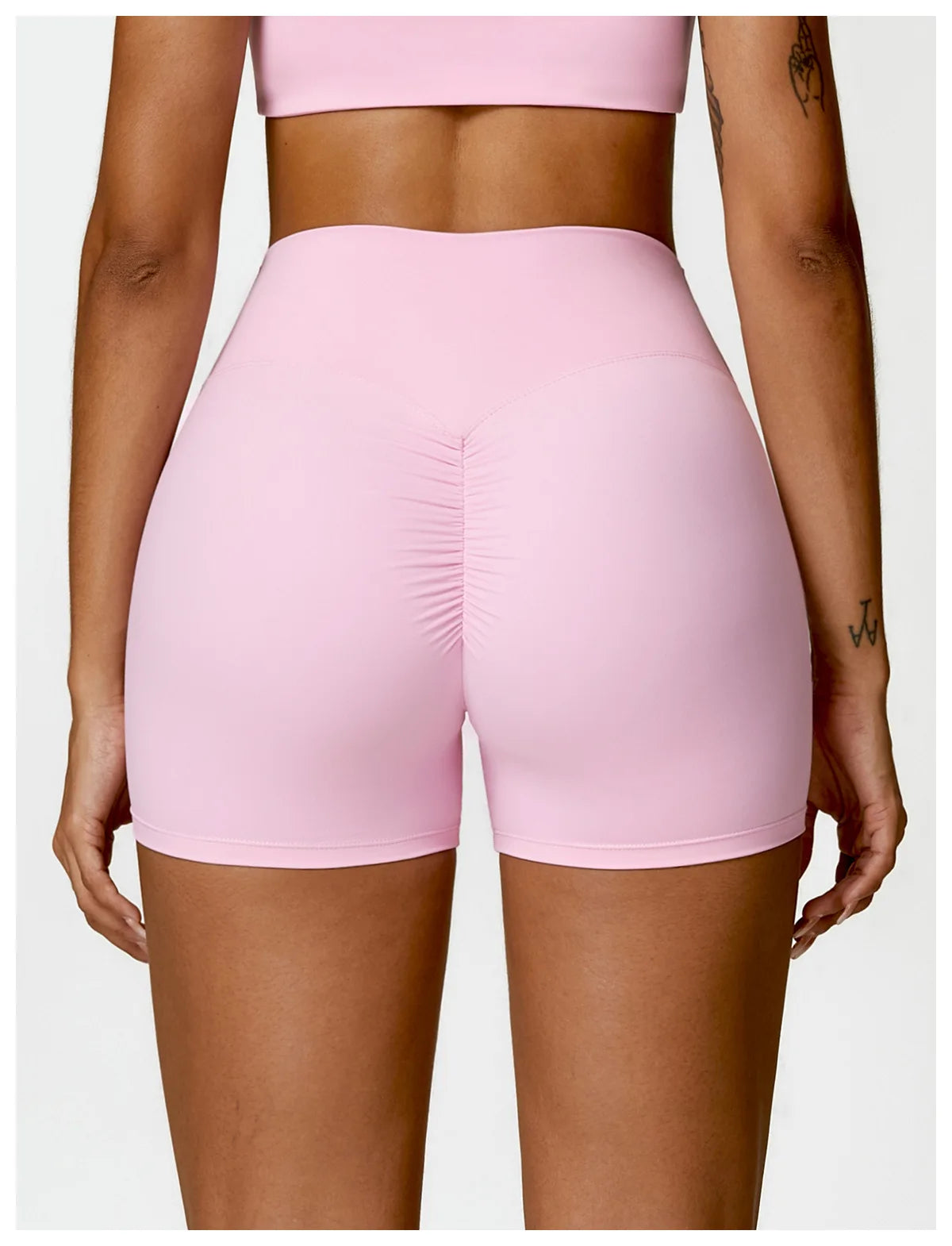 Fitness Shorts Buttock Lift Scrunch Yoga