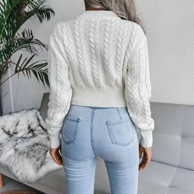 Twists Knitted Pullover