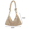 Women Shiny Rhinestone Dinner Bag
