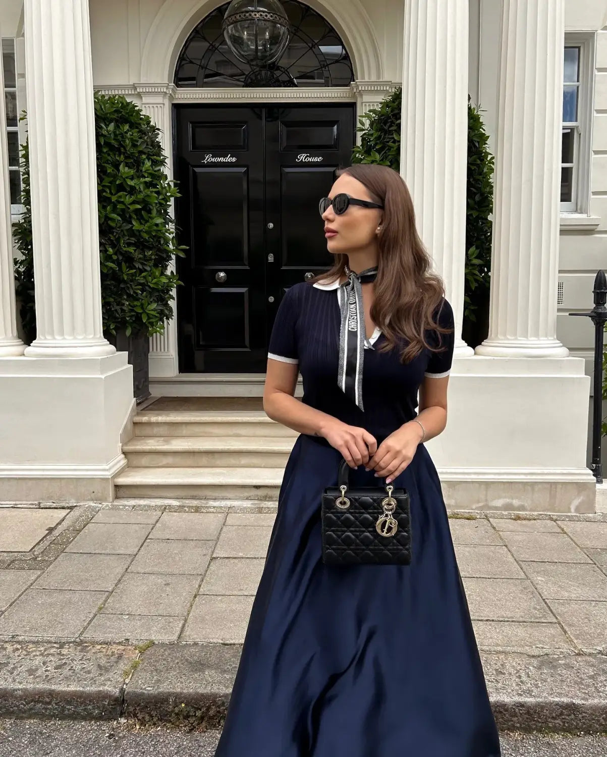 Elegant Patchwork Knitted Pullover Women’s