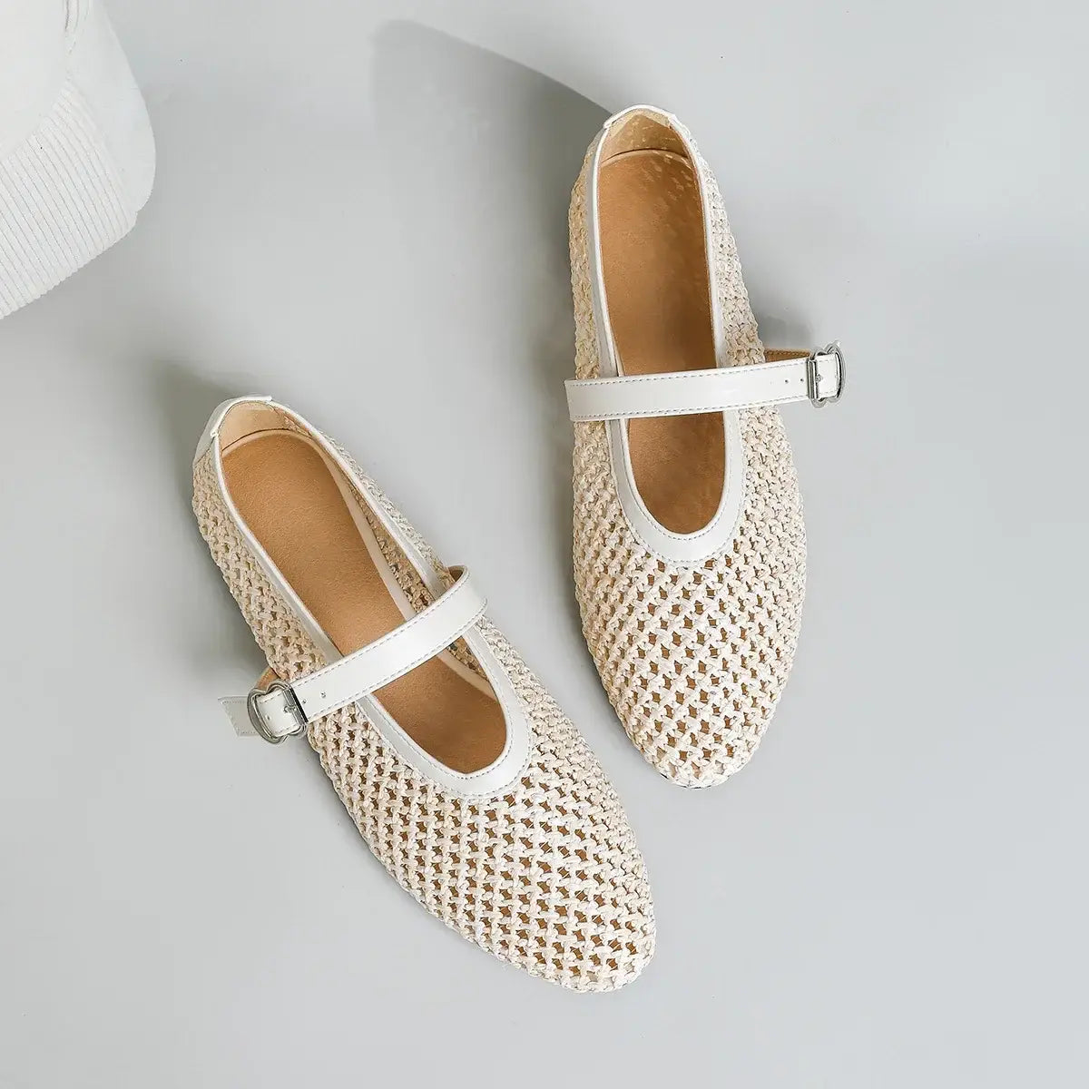 Hollow Out Shoes Women Pu Leather