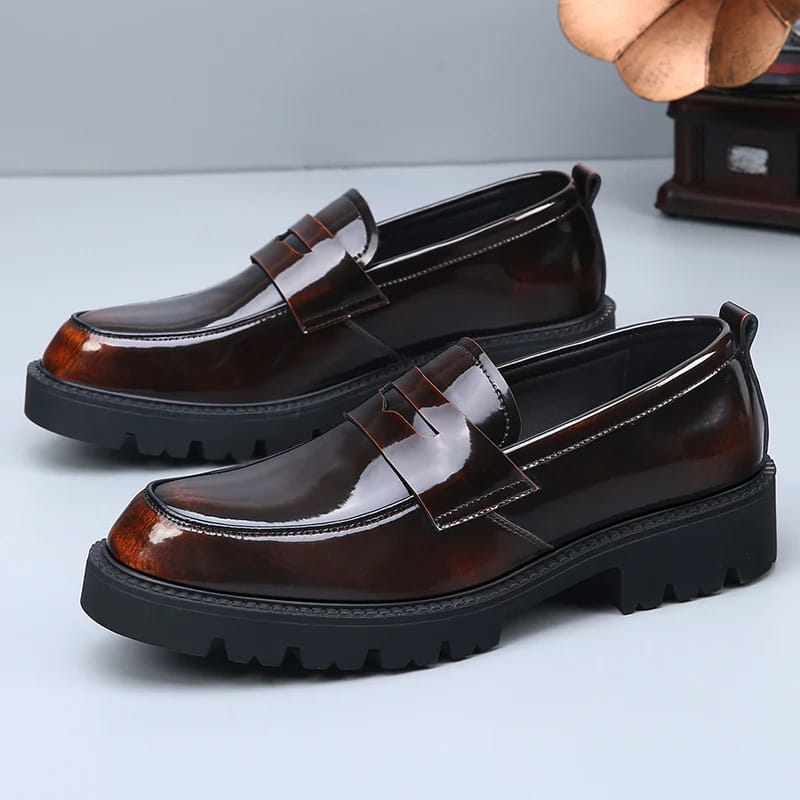 Soft Leather Breathable Loafers