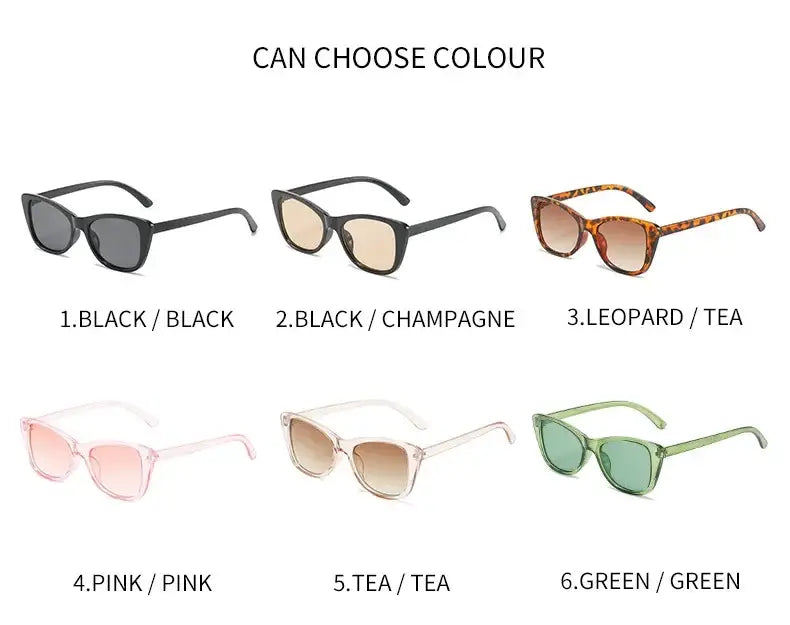 Vintage Cat Eye Sunglasses Woman