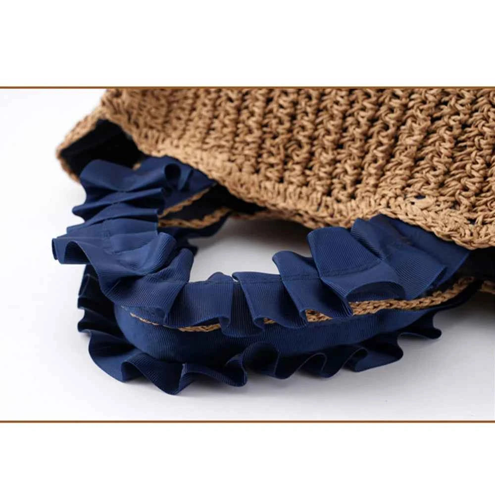 Pearls Straw Bags for Women