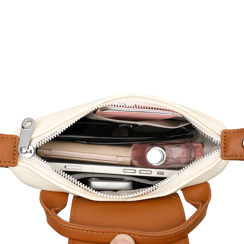 Pu Leather Single Shoulder Oblique Span Bag