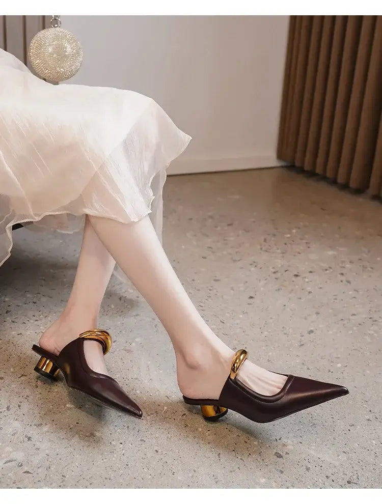 Pointed Toe Women’s Slippers