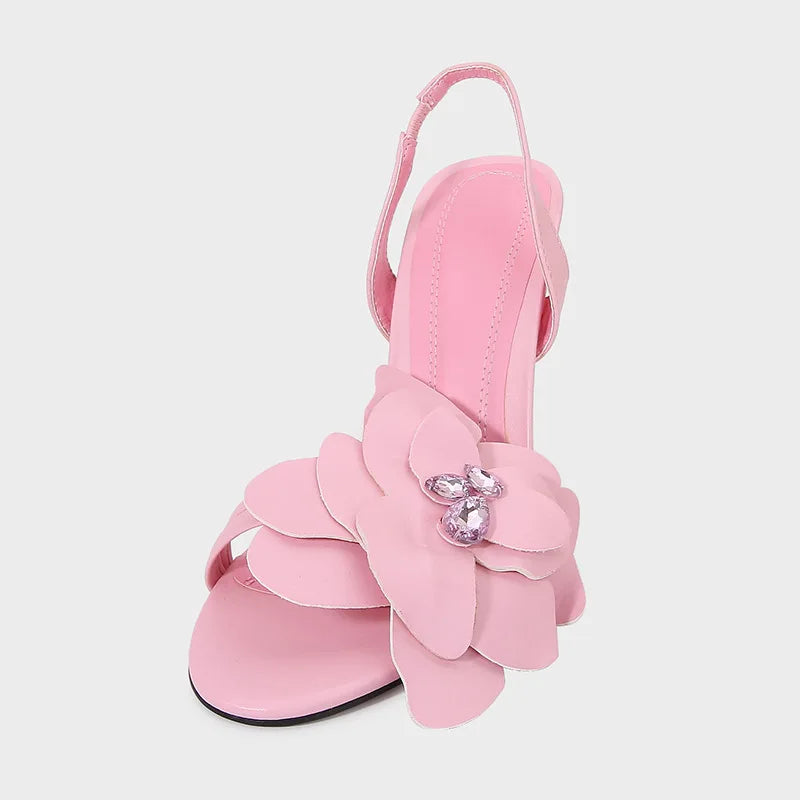 Flower Designer High Heels Women