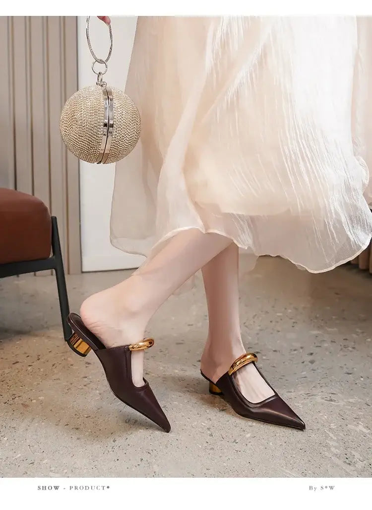 Pointed Toe Women’s Slippers