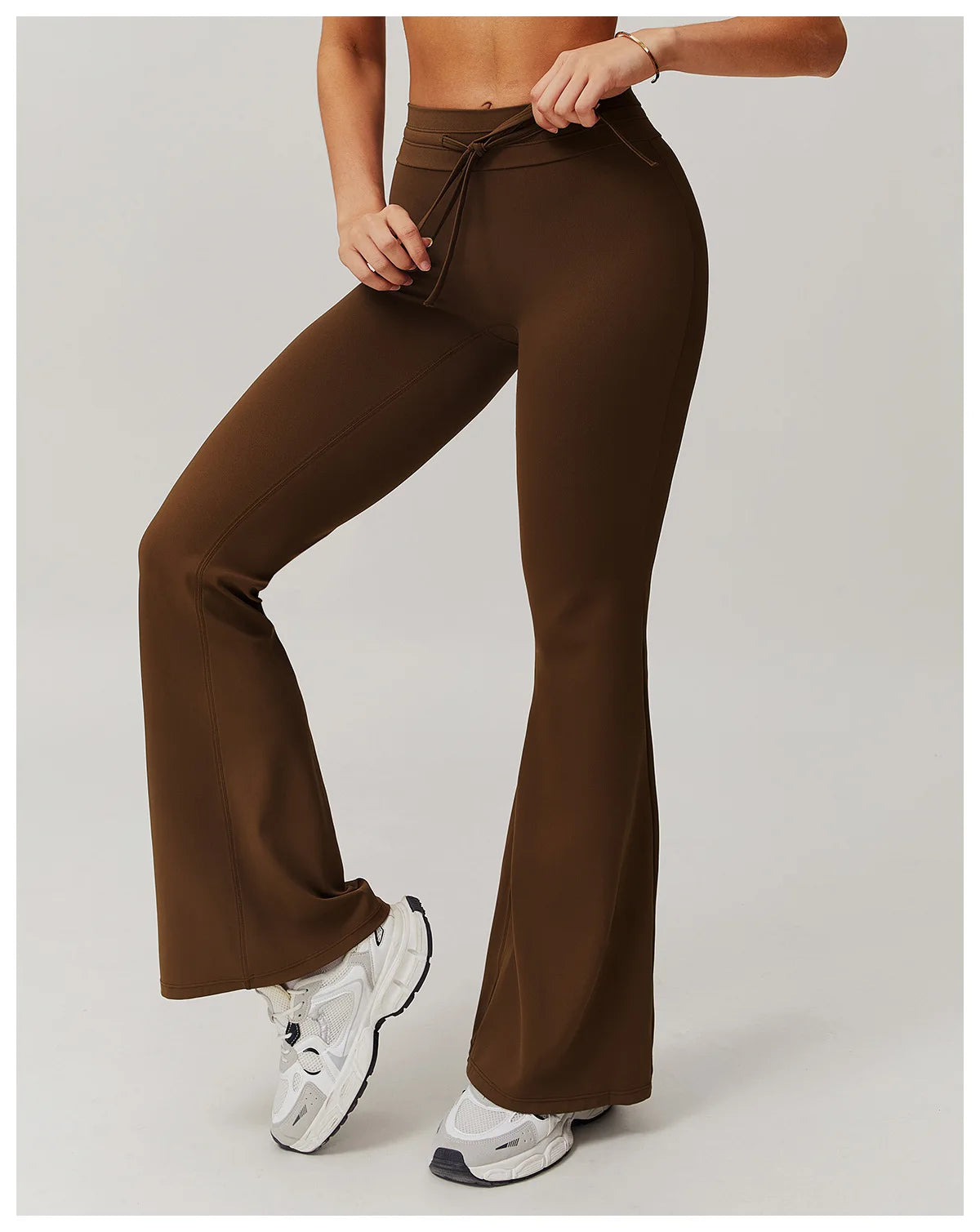 Yoga High Waist Bell-bottoms Breathable Leggings