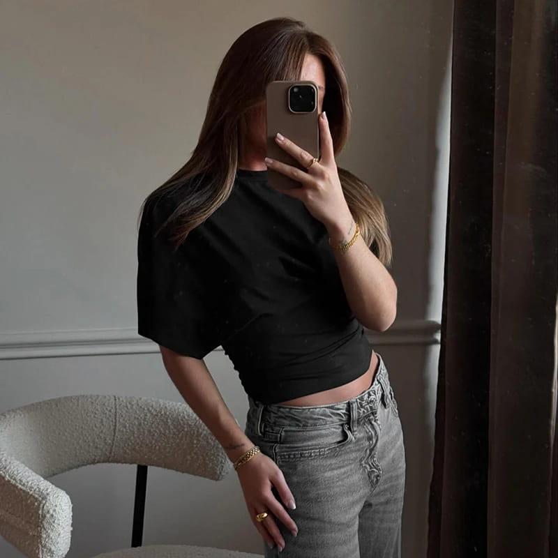 Women’S Summer Loose Short-Sleeved T-Shirt Top