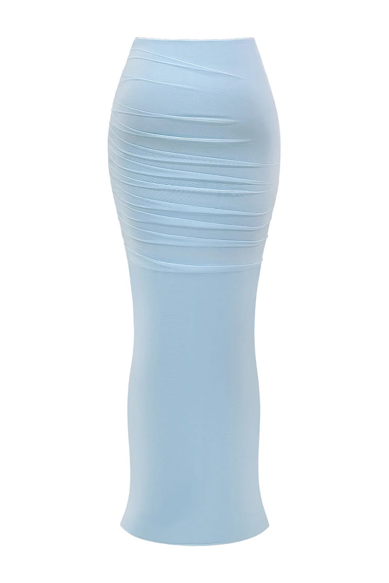 Two Pieces Sets For Women Strapless Off-shoulder Sleeveless Tops And Elegant High Waist Long Skirt