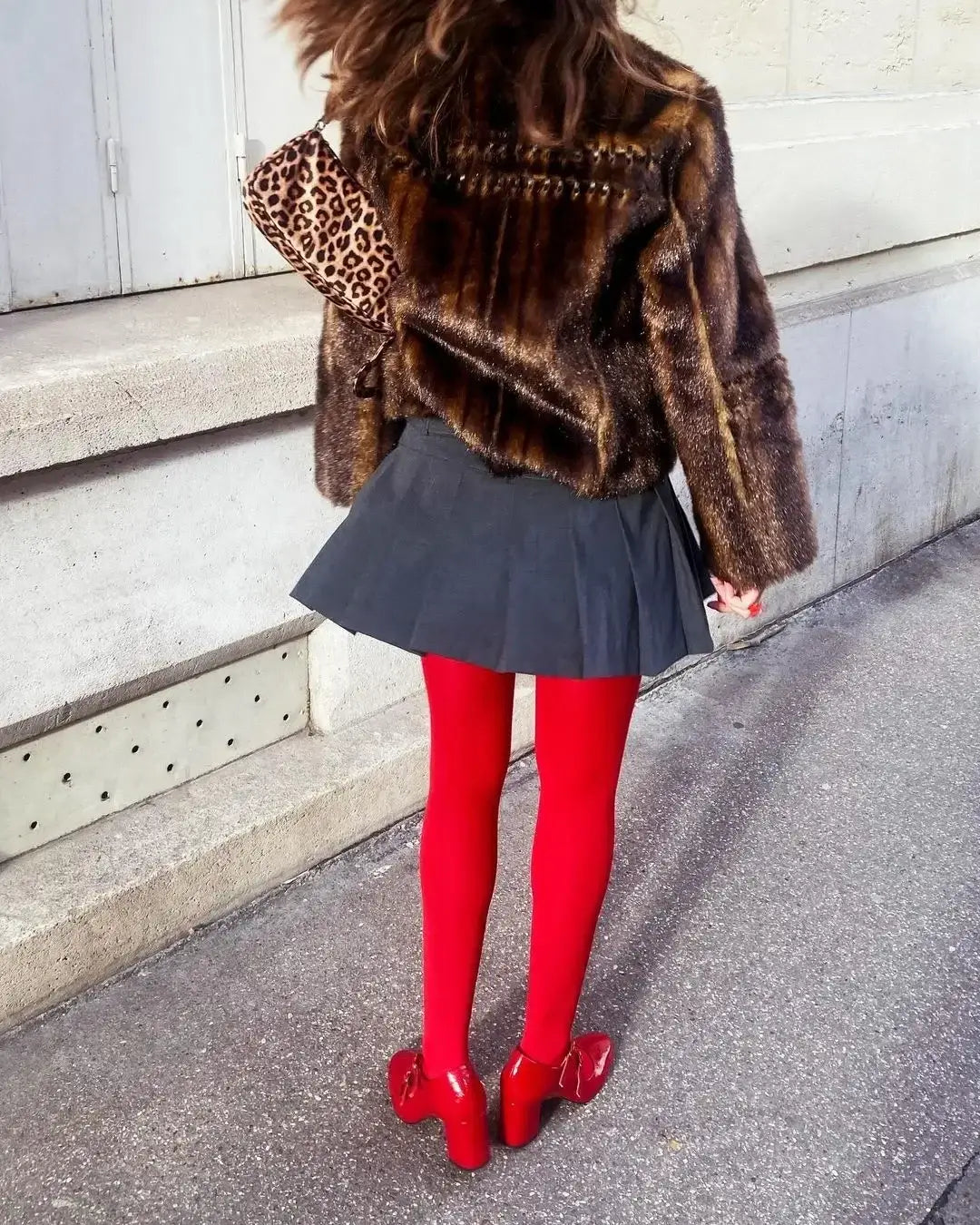 Red Tights Women
