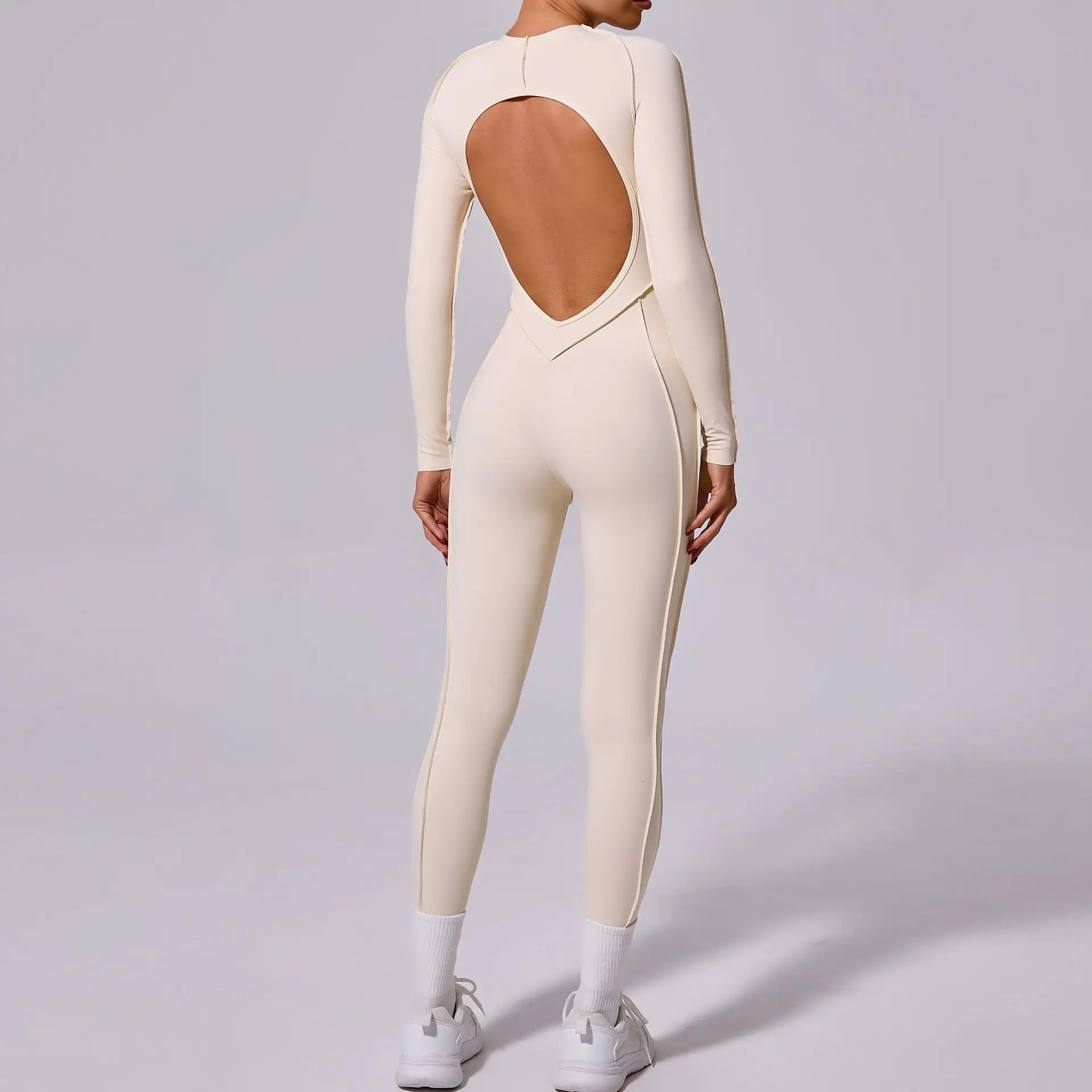 Women’s Sports Bodysuit Kit Yoga Fitness Jumpsuit