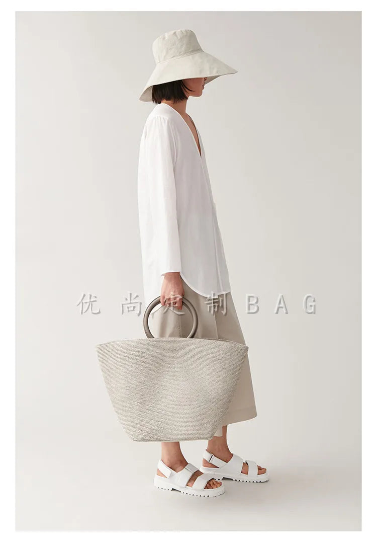 Summer Beach Vacation Bucket Type Bag