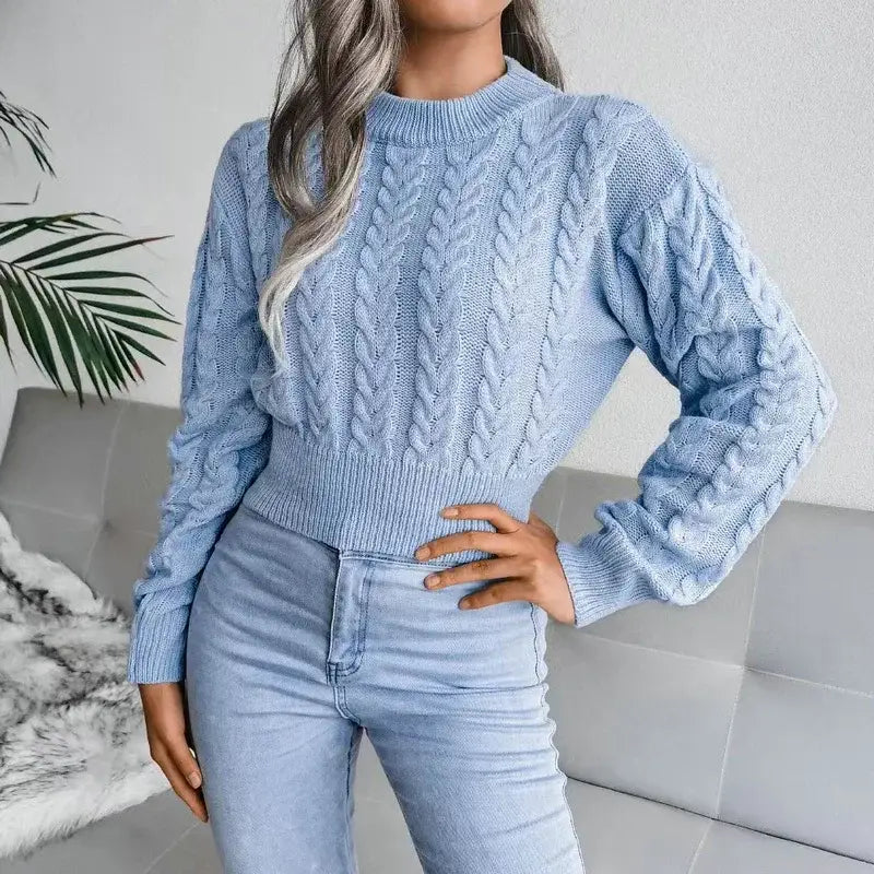Twists Knitted Pullover