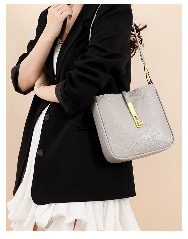 Genuine Leather Women’s Crossbody Bag