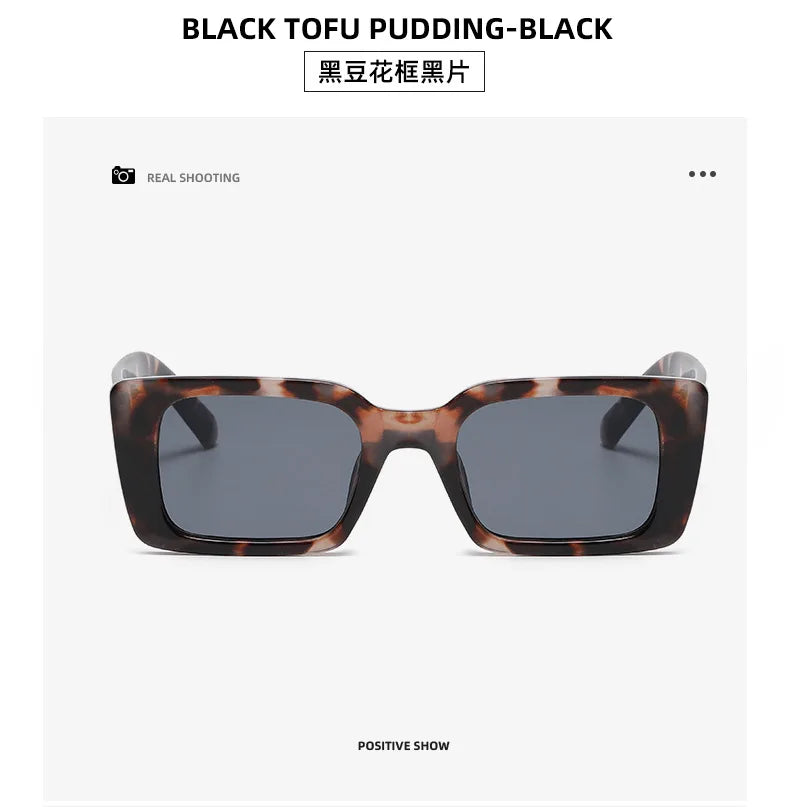 Vintage Square Sunglasses Woman