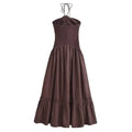 Tube Top Hanging Neck Dress - Norellé
