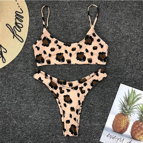 Leopard Bikini Women Swimwear Female Swimsuit - Norellé