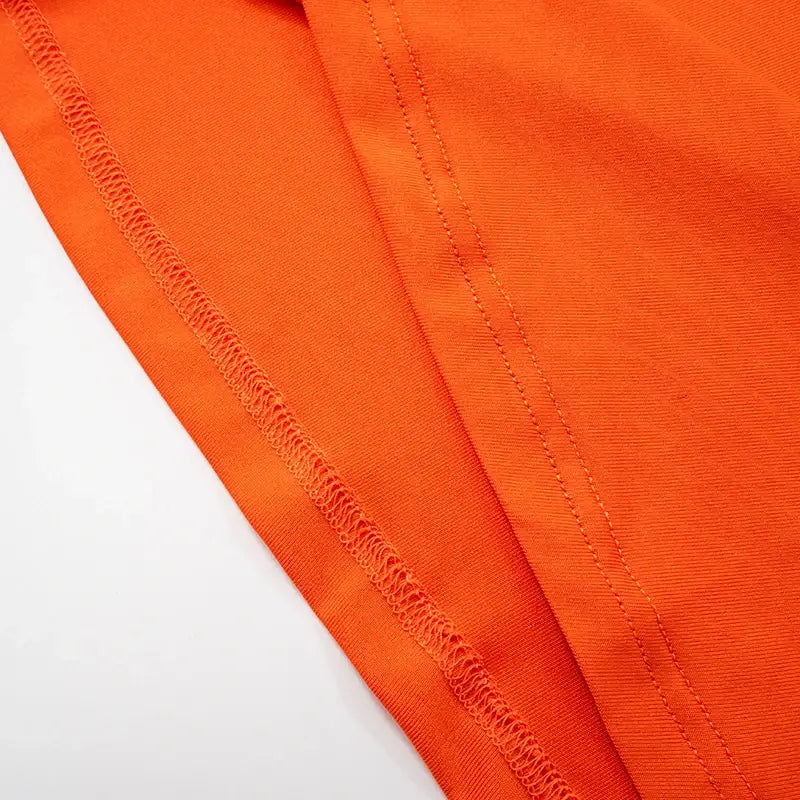 Women’S Solid Color One Shoulder Hollow Out Backless Dress