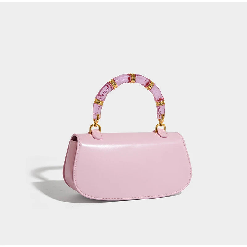 Women’s Handbags Bamboo Handle High-grade Leather