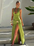 Jumpsuit Half Skirt Women Set Backless