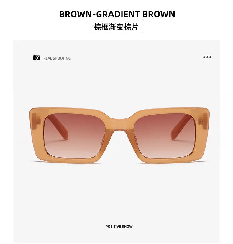 Vintage Square Sunglasses Woman