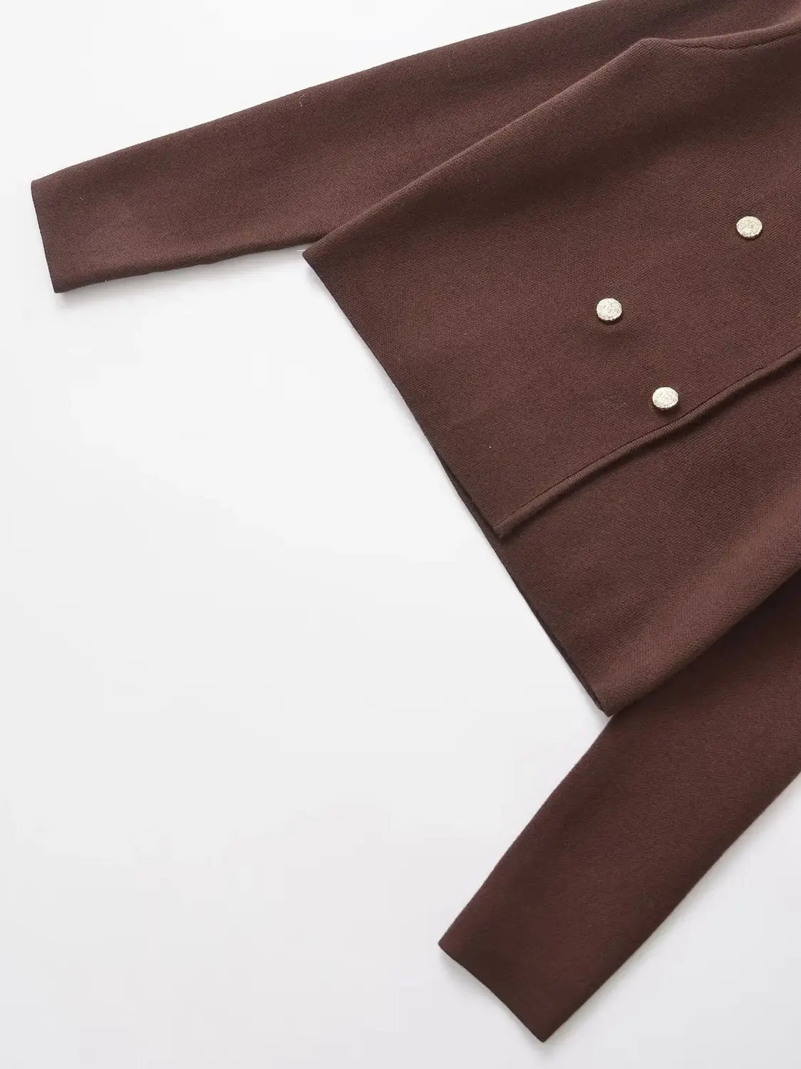 Women’s Double-collar Long-sleeved Knitted Cardigan for women