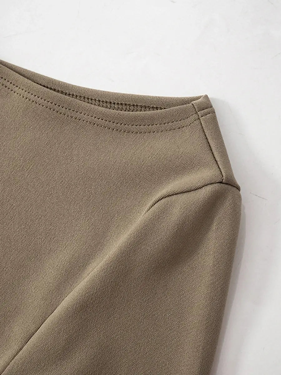 Patchwork Mini Dress For Women