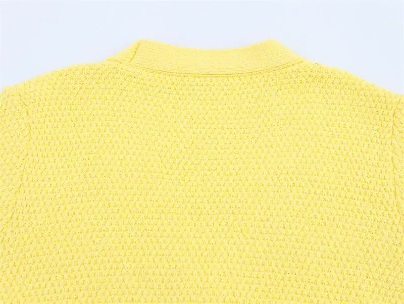 Women’s Cardigan Short-sleeve Knitted