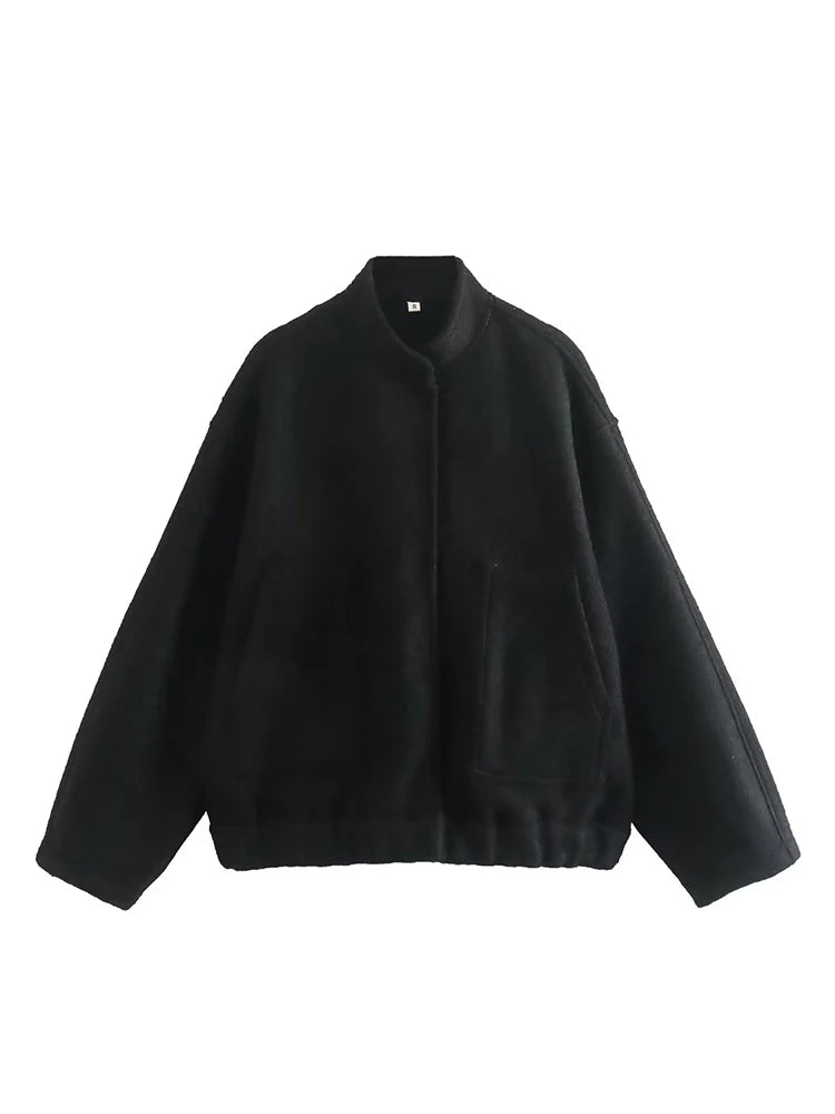 Loose Women Vintage Black Tweed Jacket