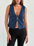 Retro Strappy Tank Top Women