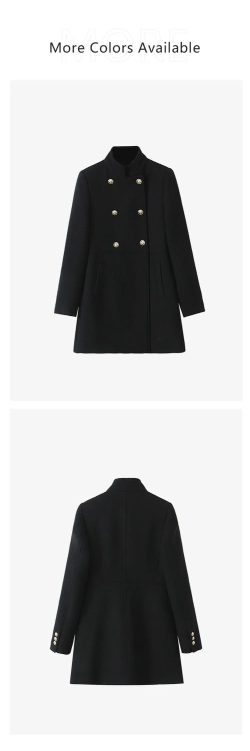 Women’s Double Breasted Coat Jacket