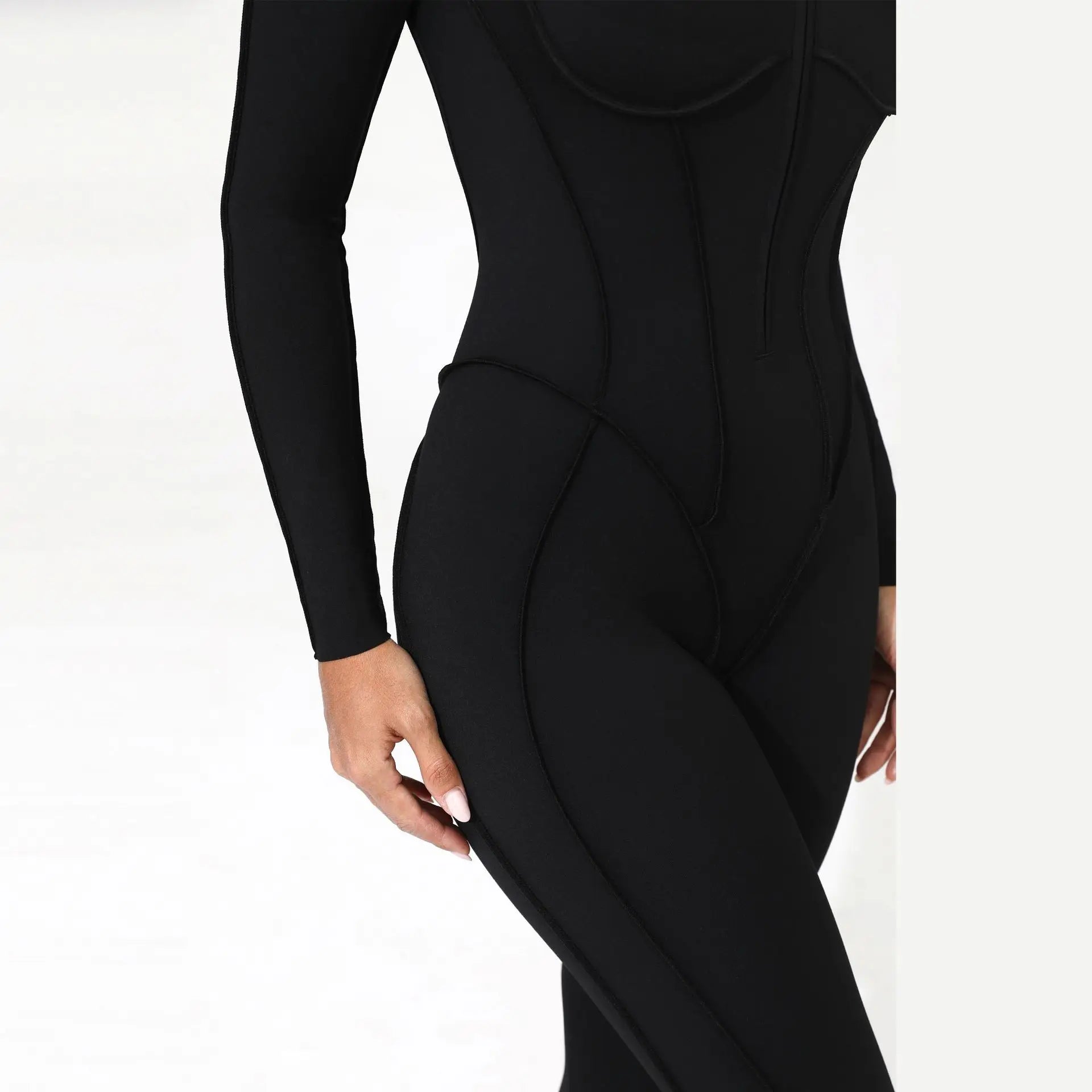 Women One Piece V Back Tracksuit