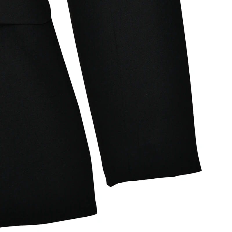 Off-shoulder Strapless Blazer Dress For Women