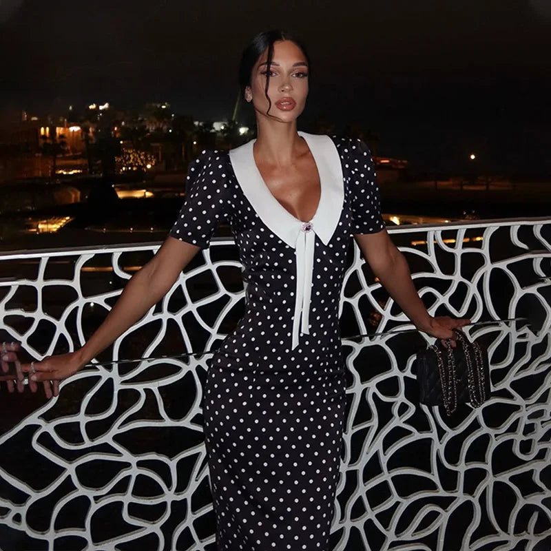 Dot Printed Dresses For Women