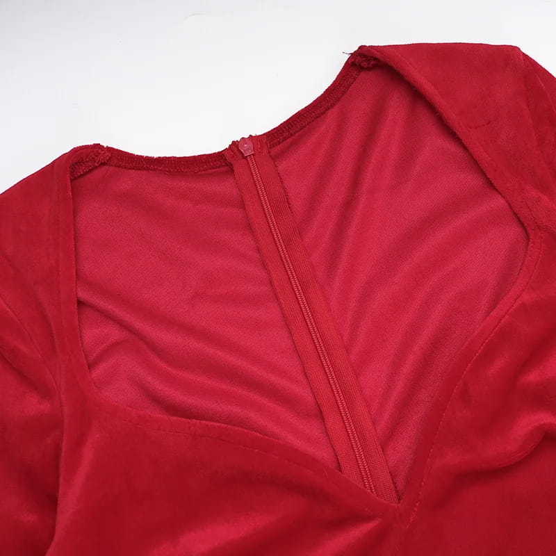 Deep V-neck Maxi Dress For Women