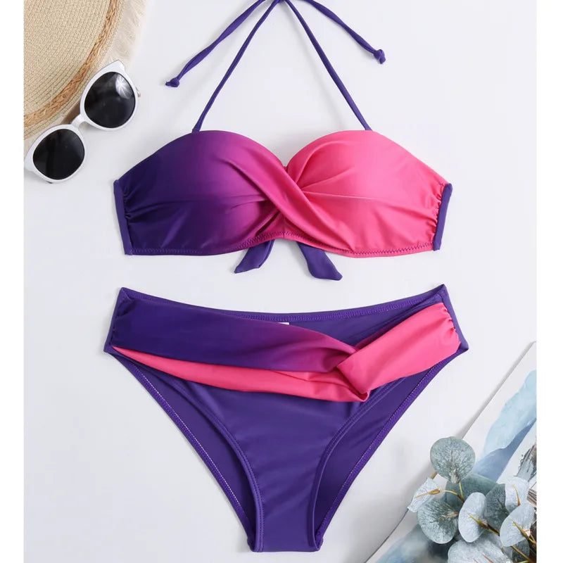 Bikinis Female Swimsuits Women Swimwear Push Up Swim Wear - Norellé