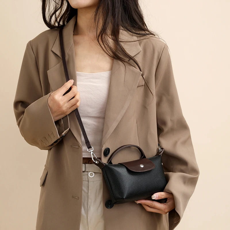 Pu Leather Single Shoulder Oblique Span Bag