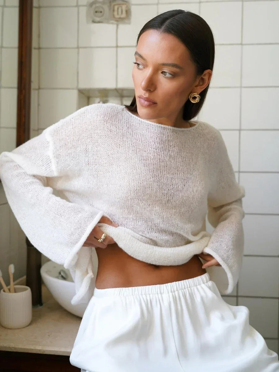 Women Oversized Sweater Summer Autumn Casual - Norellé