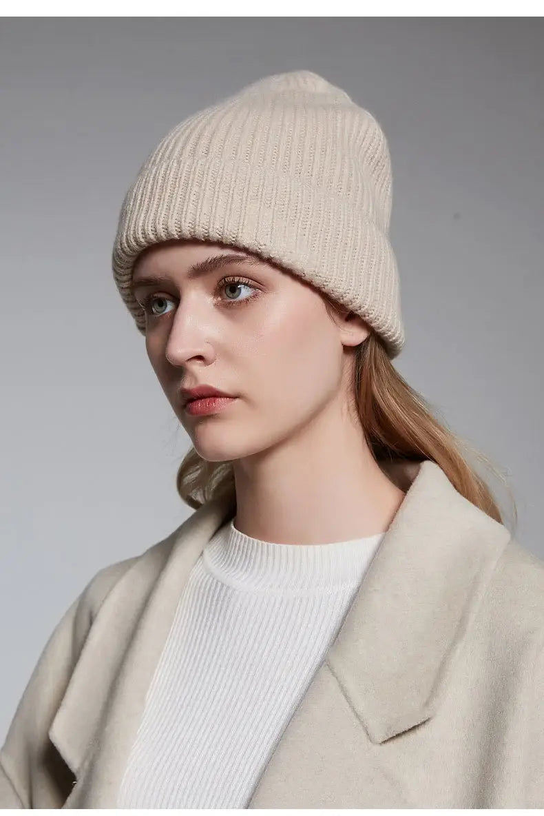 Knitted Pure Wool Beanies