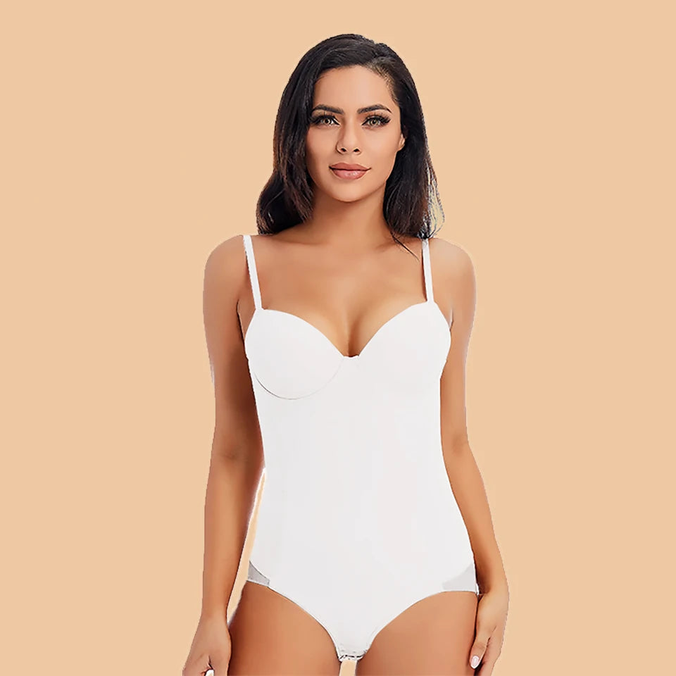Underwire White Bodysuit Women