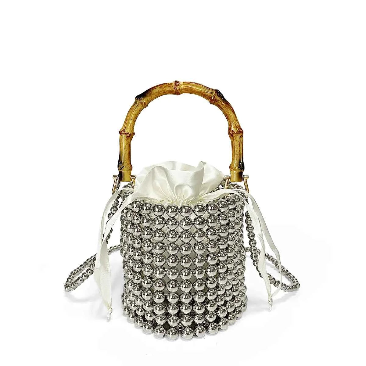 Niche Design Drawstring Bucket Bag