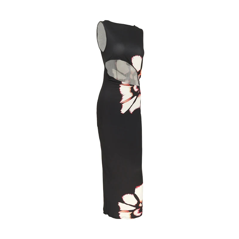 Women Summer Dress O-Neck Sleeveless - Norellé
