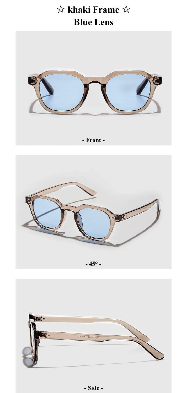 Luxury Round Light Sunglasses